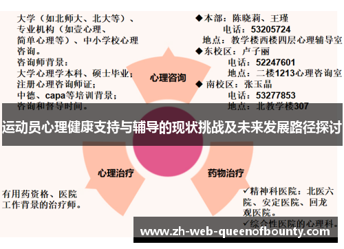 运动员心理健康支持与辅导的现状挑战及未来发展路径探讨